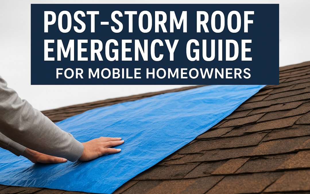 Post-Storm Roof Emergency Guide: Your Step-by-Step Plan for Mobile Homeowners
