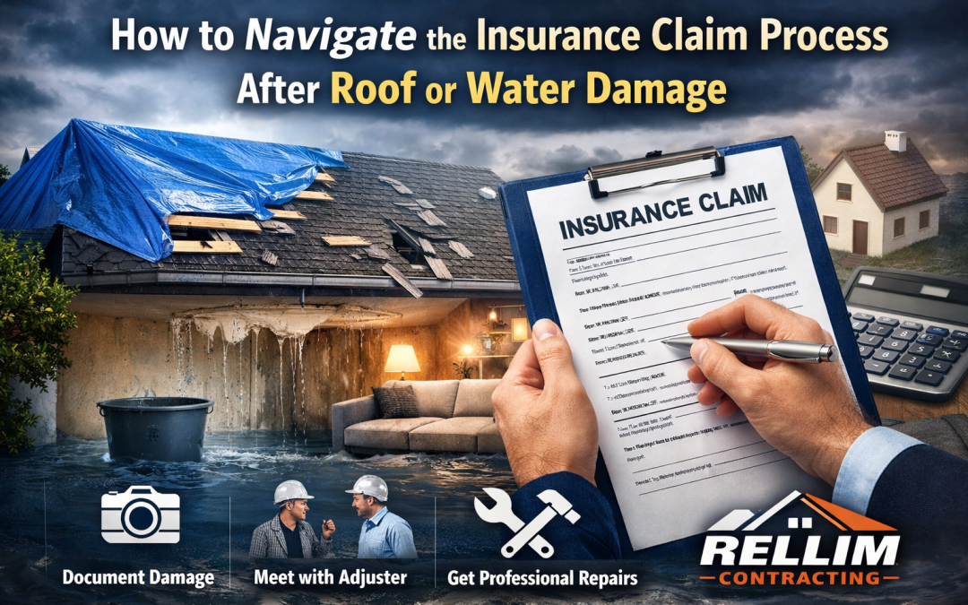 How to Navigate the Insurance Claim Process After Roof or Water Damage