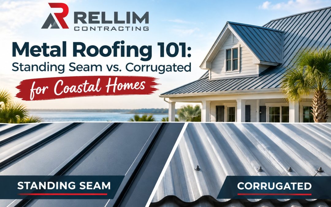 standing seam metal roofing coastal homes