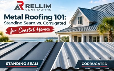 Metal Roofing 101: Standing Seam vs. Corrugated for Coastal Homes